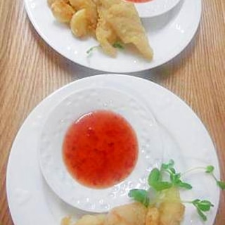 小麦粉だけで鱈フライ